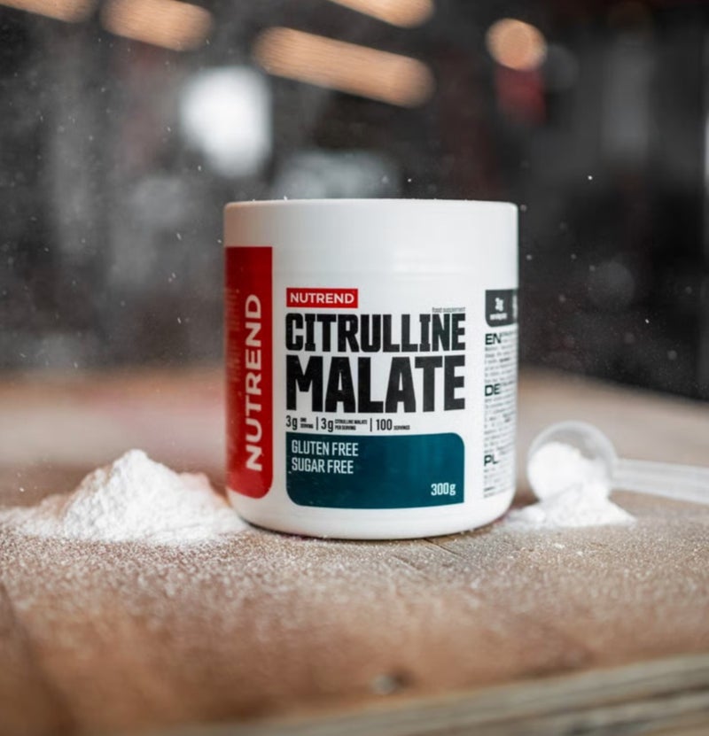 NUTREND Citrulline Malate Powder 300g – 3g Per Serving, 100 Servings, Gluten & Sugar Free Pre-Workout Supplement - Image 2